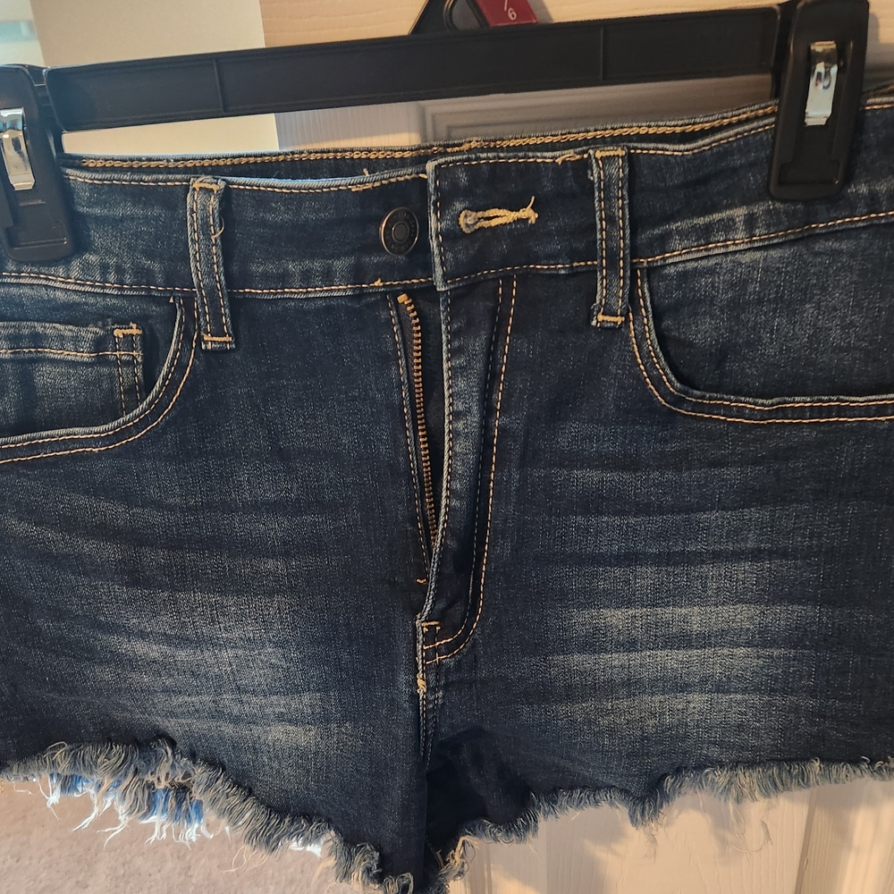KanCan Dark Blue Jean Shorts